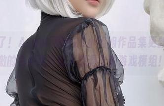 来了来了！Azami黑纱2B小姐姐作品集更新，超刺激的色彩组合让人想调出新游戏模组！