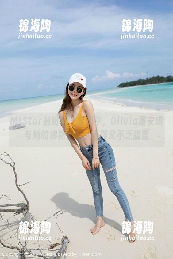 MiStar魅妍社-Olivia童安琪 MiStar魅妍社 - 套图中,Olivia童安琪与她的棉袜冒险,活泼又不乏甜蜜