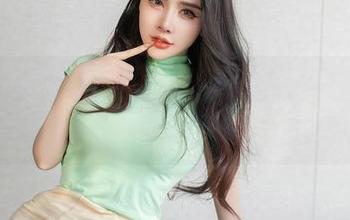 星颜社 - 不可思议，潘娇娇的连体衣套图更新了，谁为她选的这颜色呀？